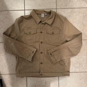 Men's Tan Denim Jacket